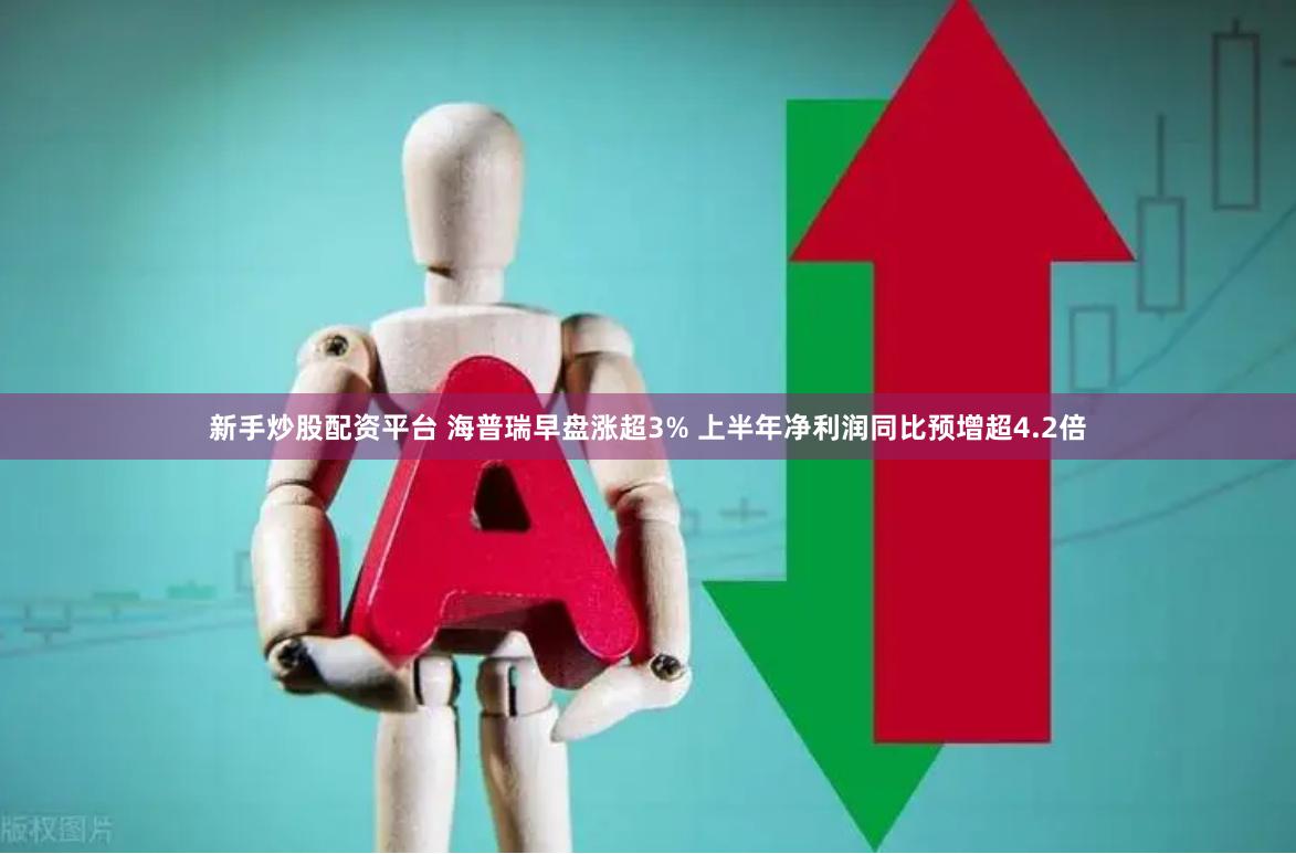 新手炒股配资平台 海普瑞早盘涨超3% 上半年净利润同比预增超4.2倍