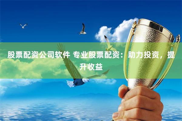 股票配资公司软件 专业股票配资：助力投资，提升收益